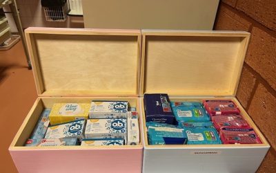 Ons Sportpark is sinds 1 juni 2024 een Menstruatieproducten Uitgiftepunt voor het Armoedefonds