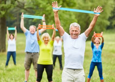 Sport- & Spelinstuif voor 65-plussers