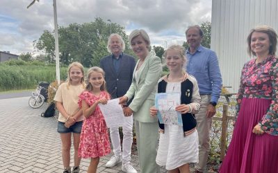 Jonge sportambassadeurs presenteren hun ideeën op Mariënhoeve
