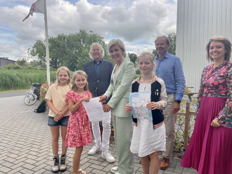 Jonge sportambassadeurs presenteren hun ideeën op Mariënhoeve